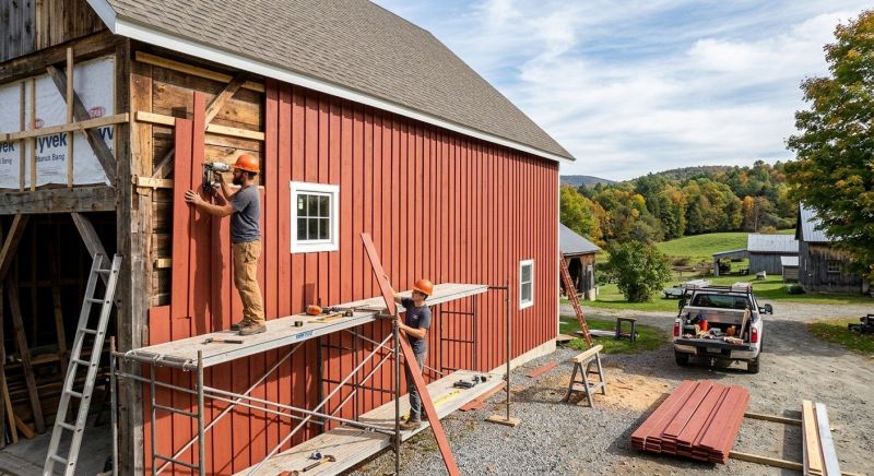 Barn Siding Installation in Bon Aqua, TN
