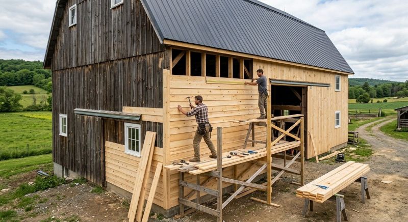 Barn Siding Installation in Spring Hill, TN