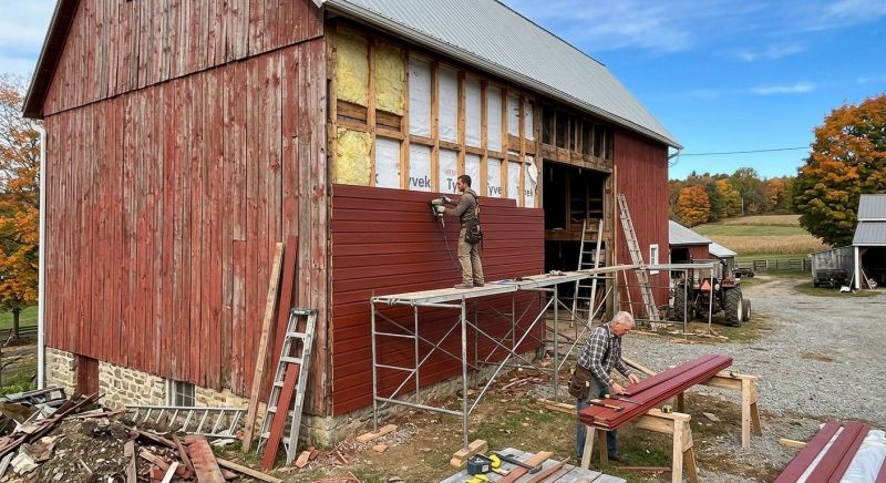 Barn Siding Replacement in Bon Aqua, TN