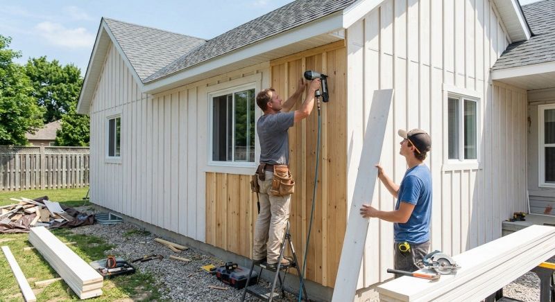 Batten Siding Installation in Chapel Hill, TN