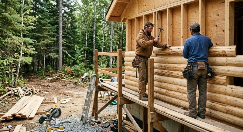 Cabin Siding Installation in Maury County, TN