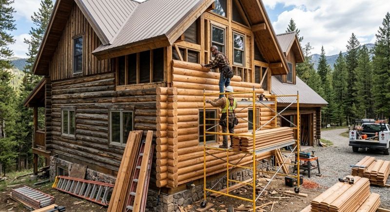 Cabin Siding Installation in Maury County, TN