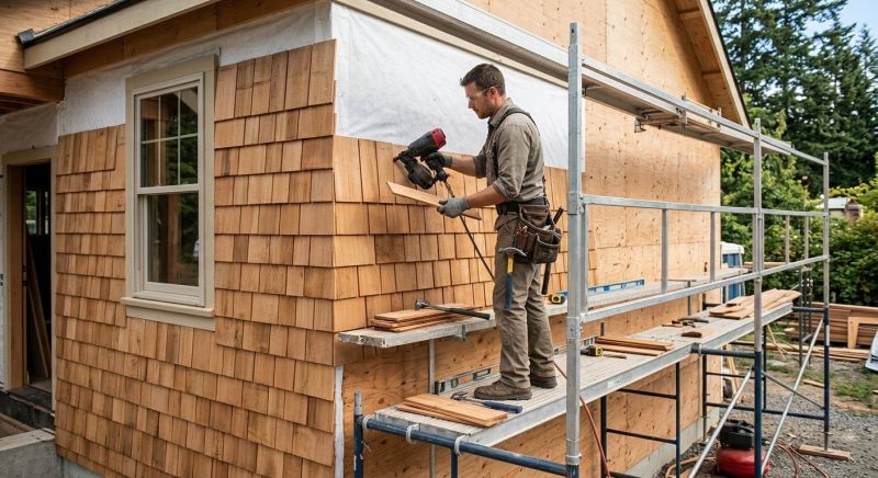 Cedar Siding Installation in College Grove, TN
