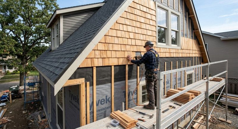 Cedar Siding Installation in Ethridge, TN
