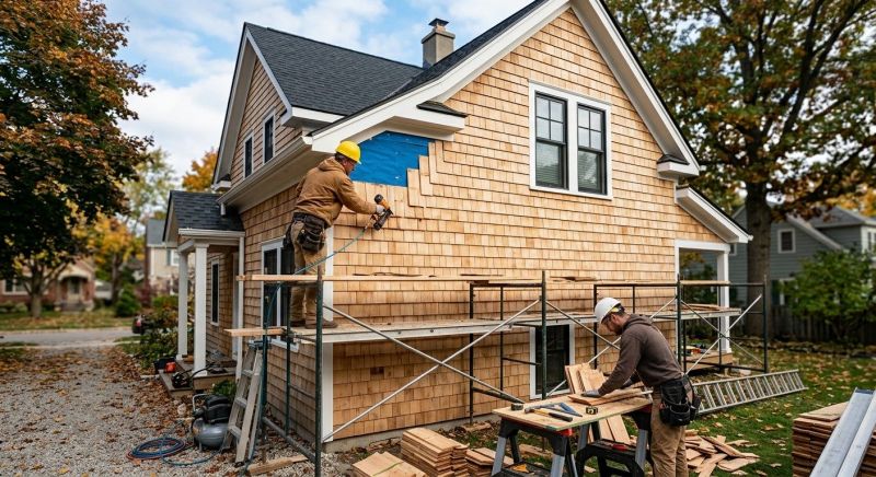 Cedar Siding Installation in Franklin, TN
