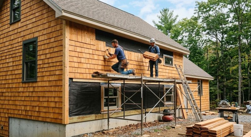 Cedar Siding Installation in Williamson County, TN