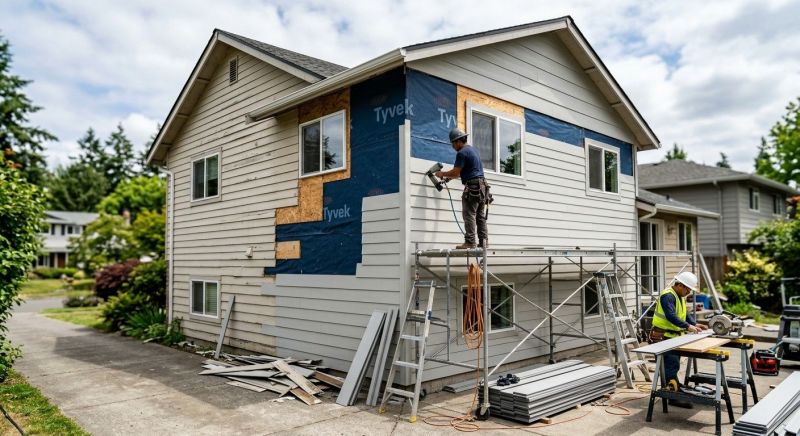 Cement Siding Installation in Marshall County, TN