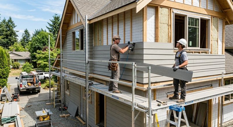 Cement Siding Replacement in Franklin, TN