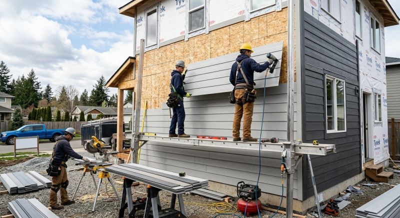 Cement Siding Replacement in Franklin, TN