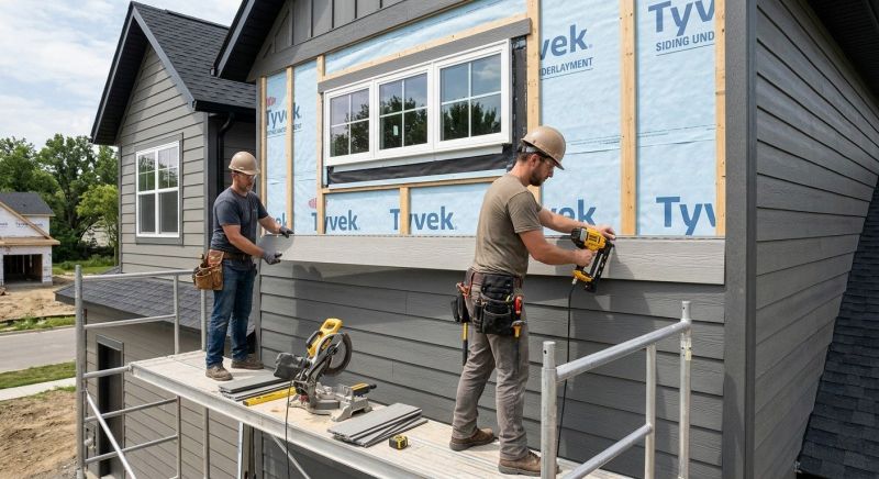Composite Siding Installation in Thompsons Station, TN
