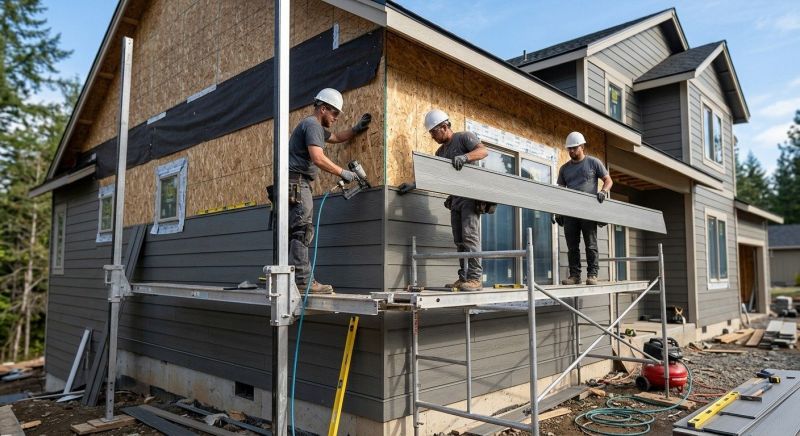 Fiber Siding Installation in Chapel Hill, TN