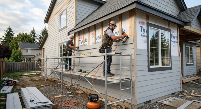 Fiber Siding Installation in Thompsons Station, TN