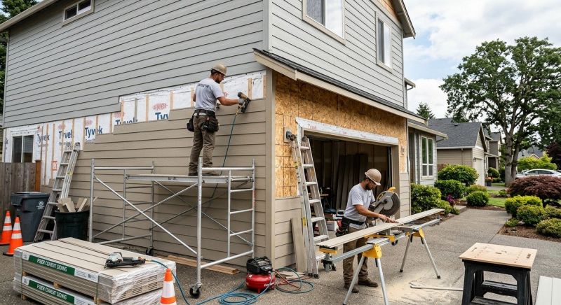 Fiber Siding Installation in Williamson County, TN