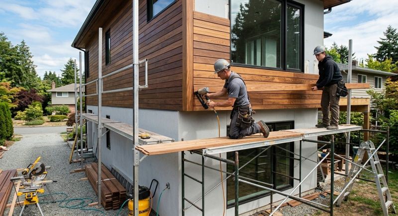 Hardwood Siding Installation in Bon Aqua, TN
