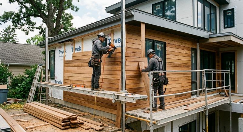 Hardwood Siding Installation in Bon Aqua, TN