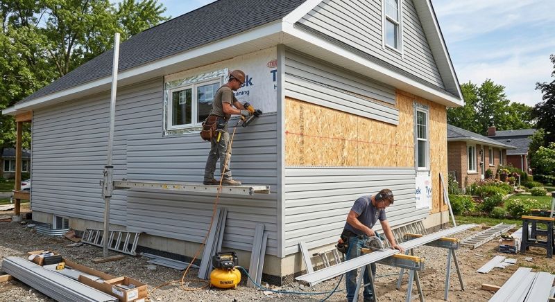 House Siding Installation in Marshall County, TN