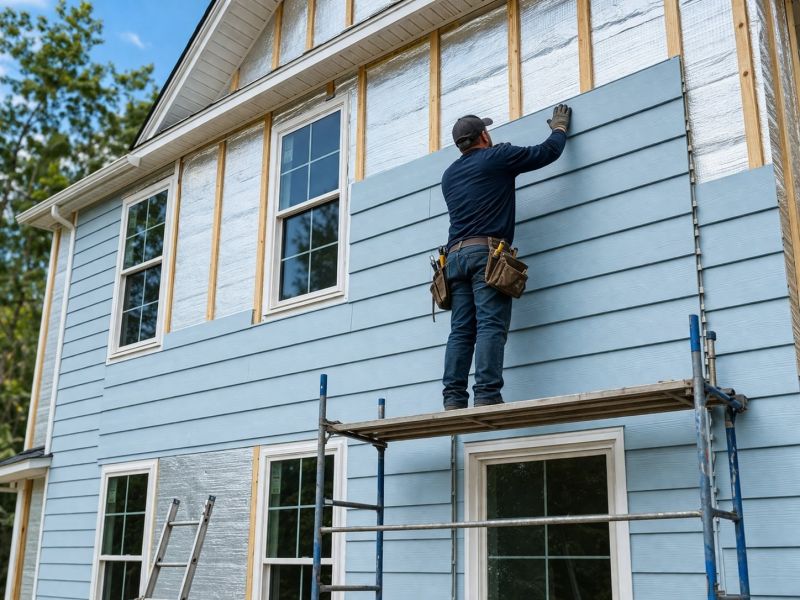 Insulated Siding Installation in Chapel Hill, TN