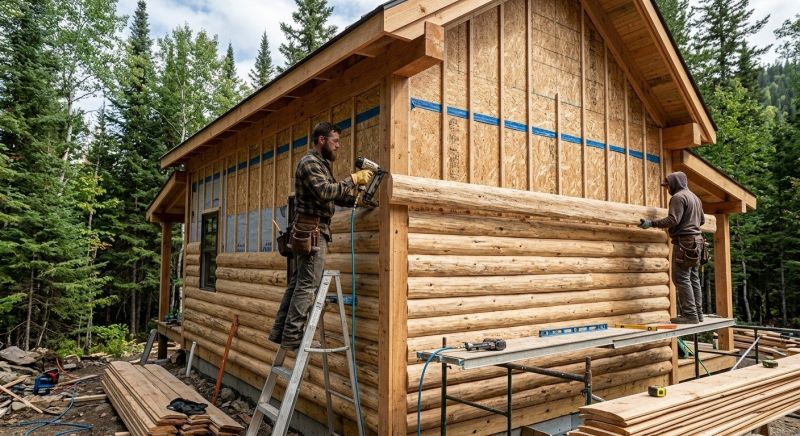 Log Siding Installation in Culleoka, TN