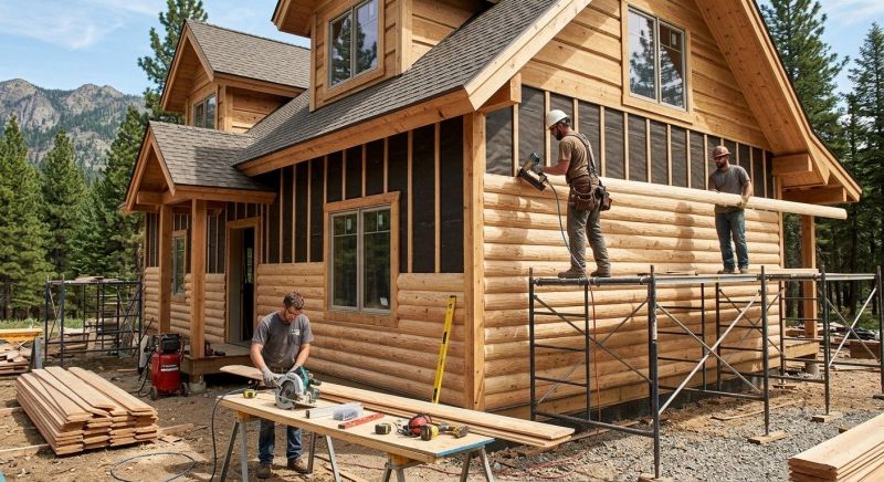 Log Siding Installation in Spring Hill, TN