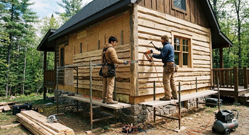 Log Siding Installation in Spring Hill, TN