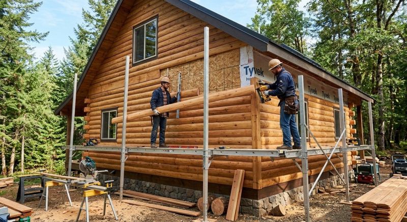 Log Siding Installation in Spring Hill, TN