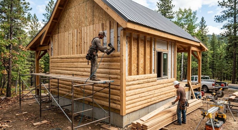 Log Siding Installation in Summertown, TN