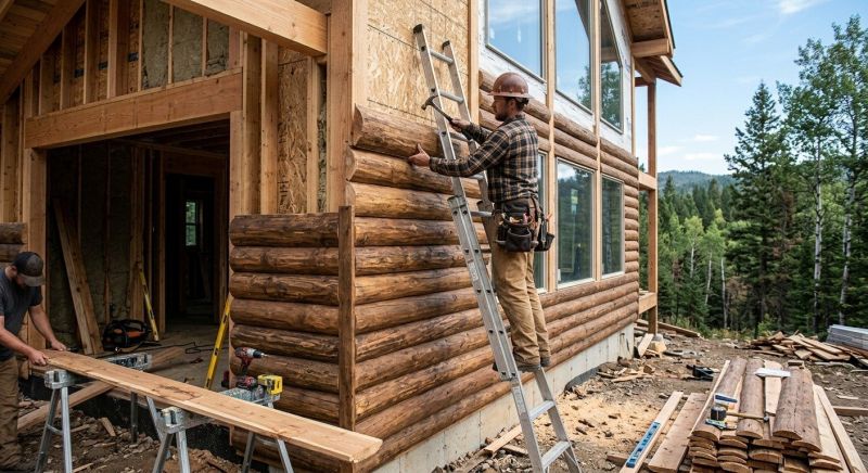 Log Siding Installation in Summertown, TN