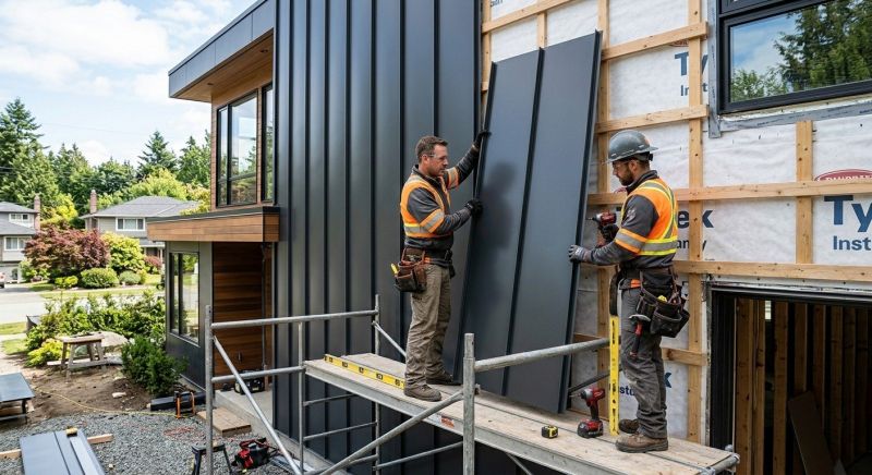 Metal Paneling Installation in Maury County, TN