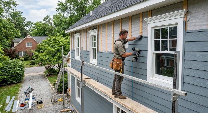 Polymer Siding Installation in Maury County, TN