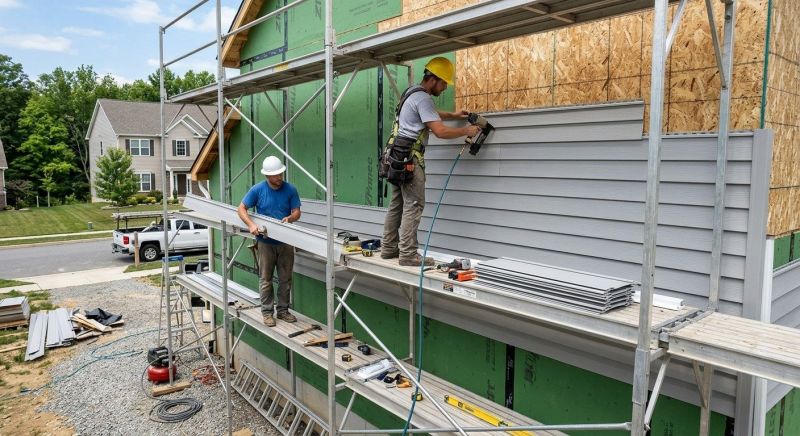 Pvc Siding Installation in Maury County, TN