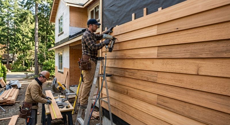 Rustic Siding Installation in Maury County, TN