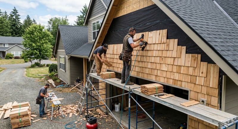 Shake Siding Installation in Culleoka, TN