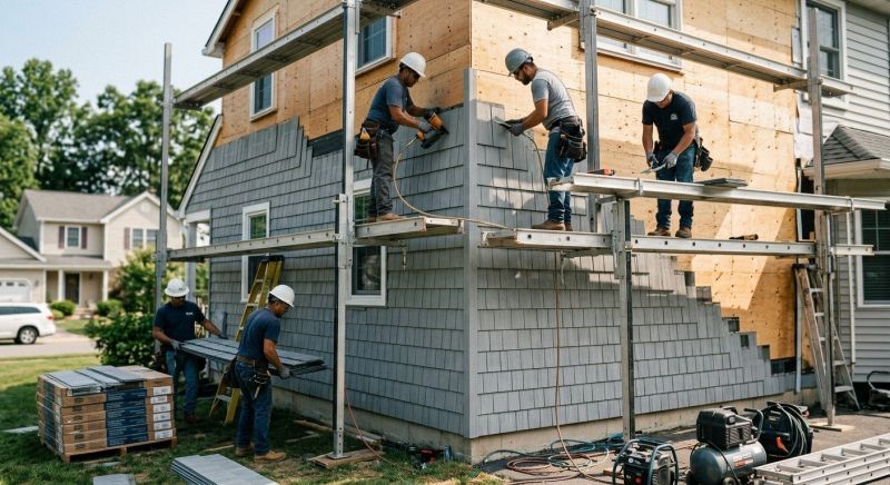 Shingle Siding Installation in Maury County, TN