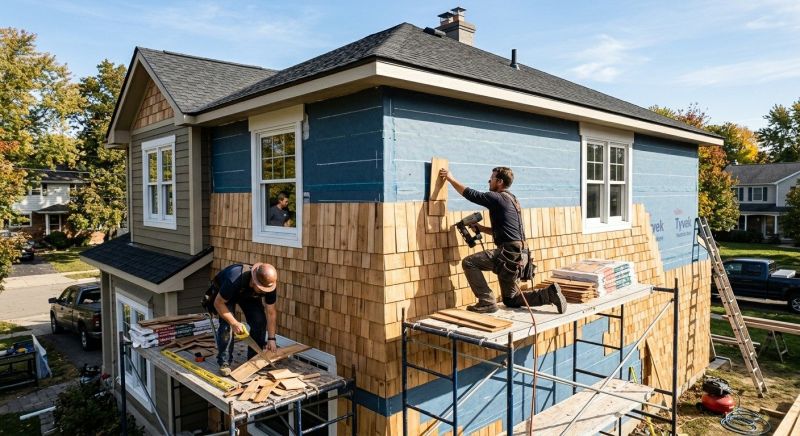 Shingle Siding Installation in Maury County, TN