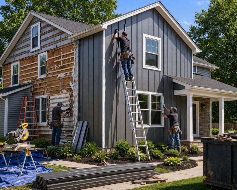 Siding Replacement in Marshall County, TN