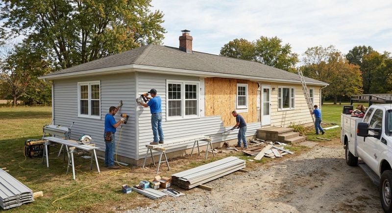 Siding Replacement in Thompsons Station, TN