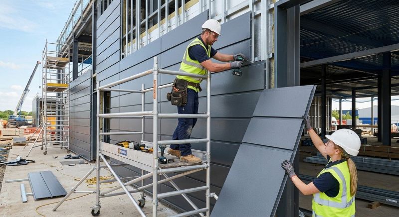 Steel Cladding Installation in Maury County, TN