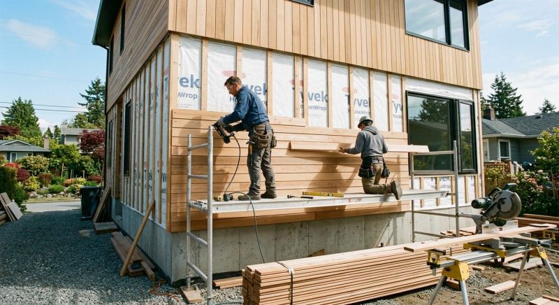 Wood Cladding Installation in Ethridge, TN