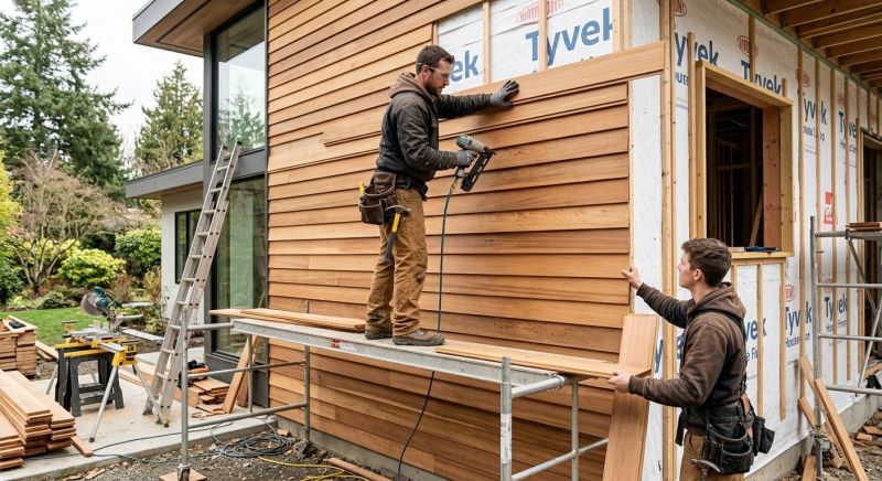 Wood Cladding Installation in Maury County, TN