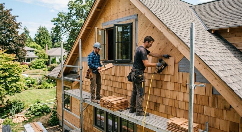 Wood Siding Installation in Chapel Hill, TN