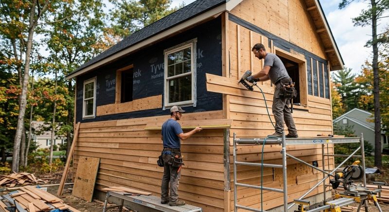 Wood Siding Installation in Chapel Hill, TN