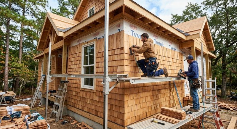 Wood Siding Installation in Marshall County, TN