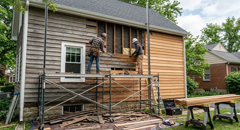 Wood Siding Installation in Thompsons Station, TN