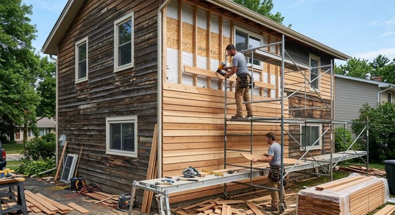 Wood Siding Replacement in Chapel Hill, TN
