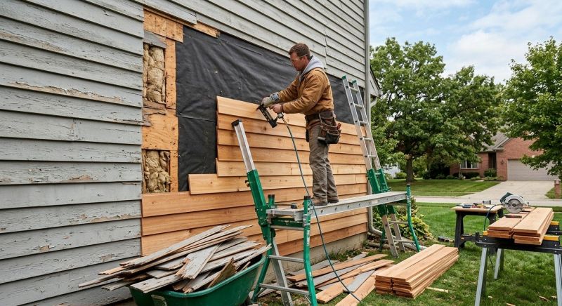 Wood Siding Replacement in Maury County, TN